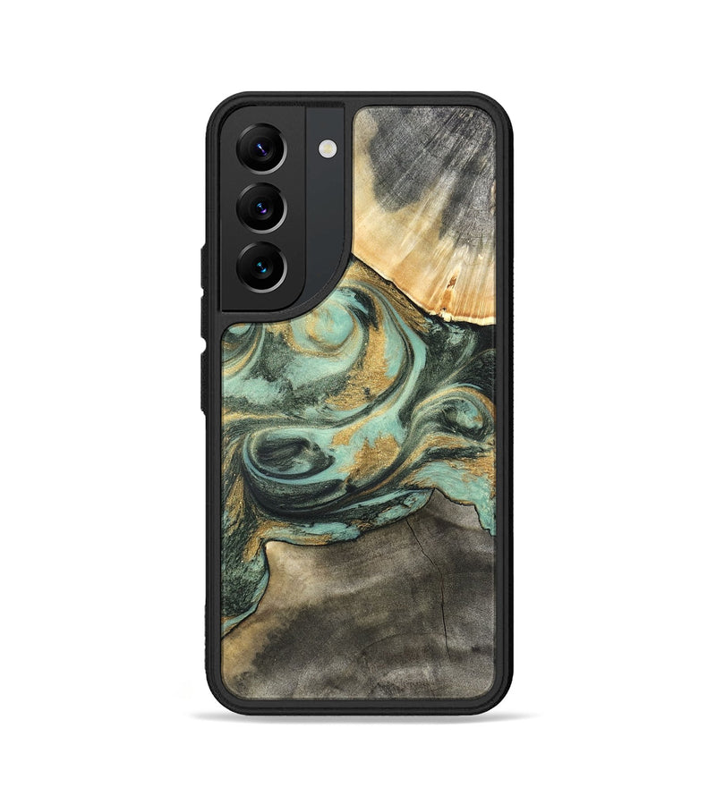 Galaxy S22 Wood Phone Case - Amare (Green, 827354)
