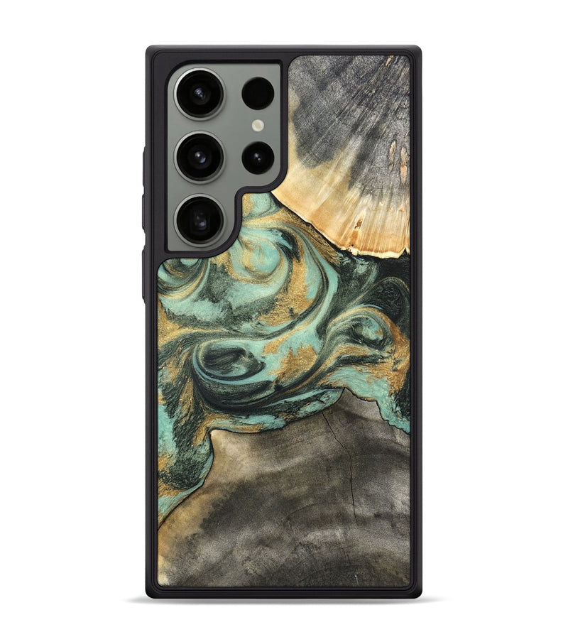 Galaxy S24 Ultra Wood Phone Case - Amare (Green, 827354)