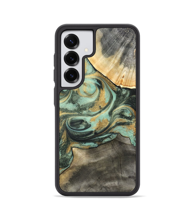 Galaxy S25 Wood Phone Case - Amare (Green, 827354)