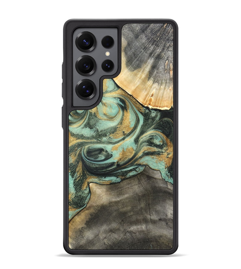 Galaxy S25 Ultra Wood Phone Case - Amare (Green, 827354)