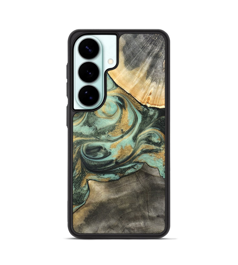 Galaxy S26 Wood Phone Case - Amare (Green, 827354)