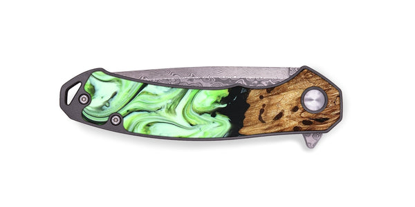 EDC Wood Pocket Knife - Bruno (Neon, 827355)