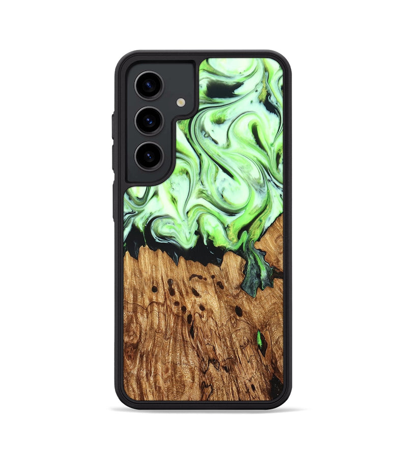 Galaxy S24 Wood Phone Case - Bruno (Neon, 827355)