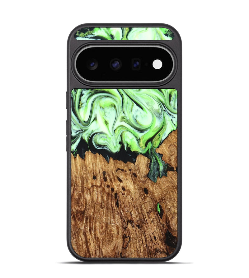 Pixel 11 Wood Phone Case - Bruno (Neon, 827355)