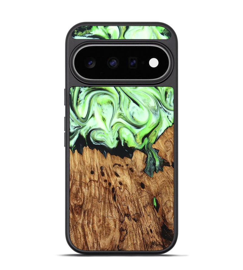Pixel 11 Pro Wood Phone Case - Bruno (Neon, 827355)