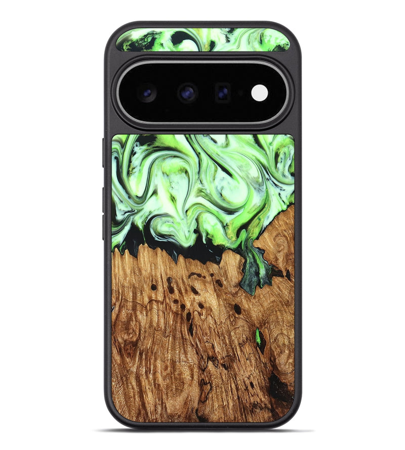 Pixel 11 Pro XL Wood Phone Case - Bruno (Neon, 827355)