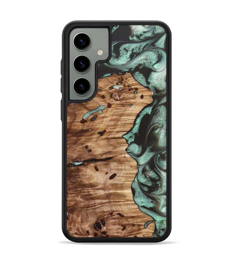 Galaxy S24 Plus Wood Phone Case - Ben (Green, 827356)