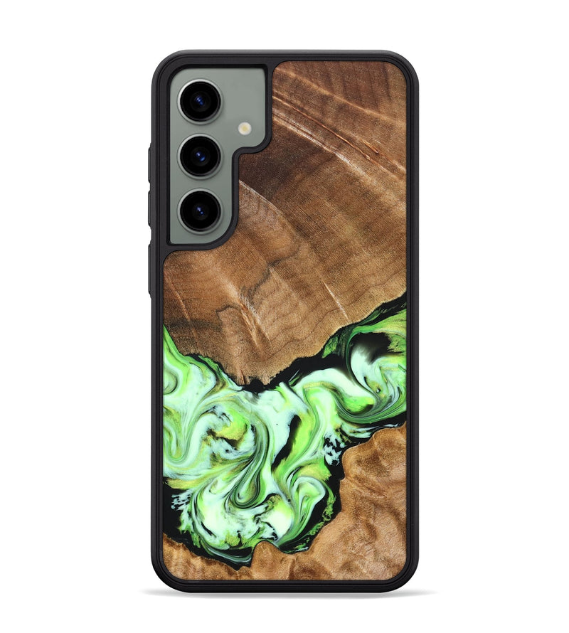 Galaxy S24 Plus Wood Phone Case - Una (Green, 827358)