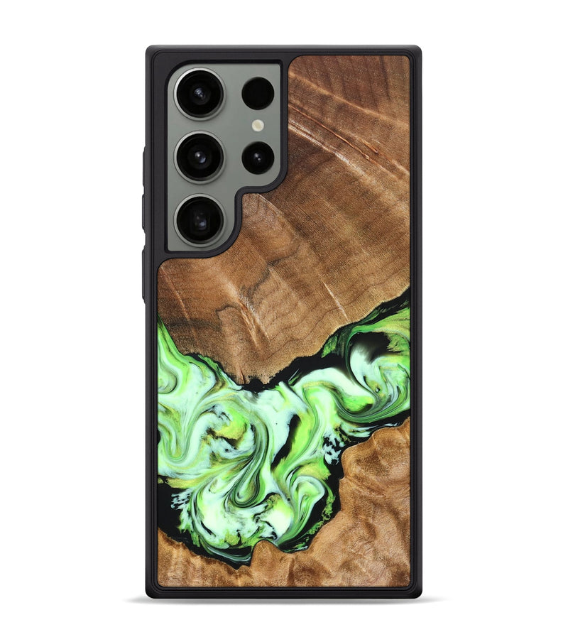 Galaxy S24 Ultra Wood Phone Case - Una (Green, 827358)
