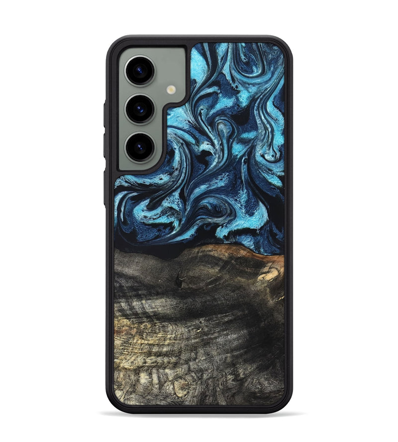 Galaxy S24 Plus Wood Phone Case - Katelin (Blue, 827361)