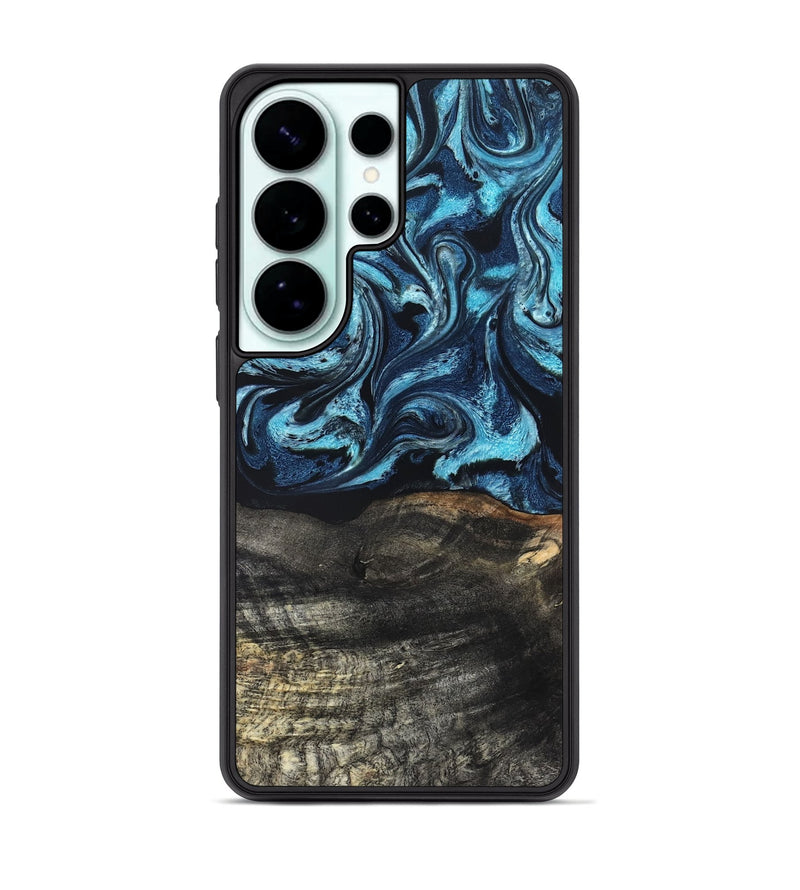Galaxy S26 Ultra Wood Phone Case - Katelin (Blue, 827361)