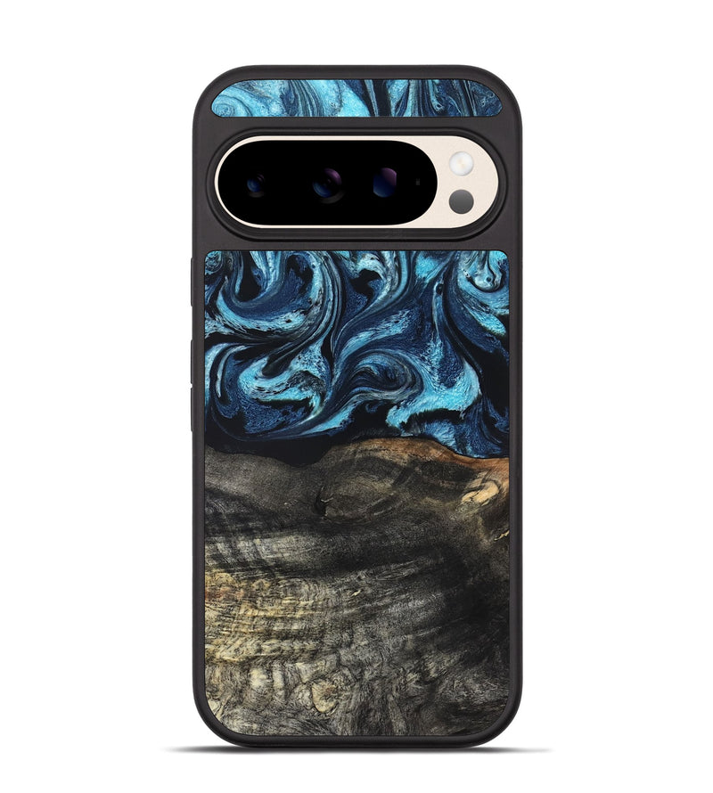 Pixel 10 Wood Phone Case - Katelin (Blue, 827361)