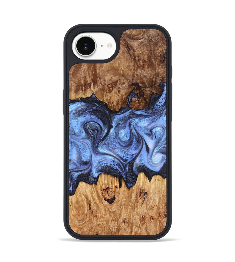 iPhone 17e Wood Phone Case - Marco (Blue, 827362)