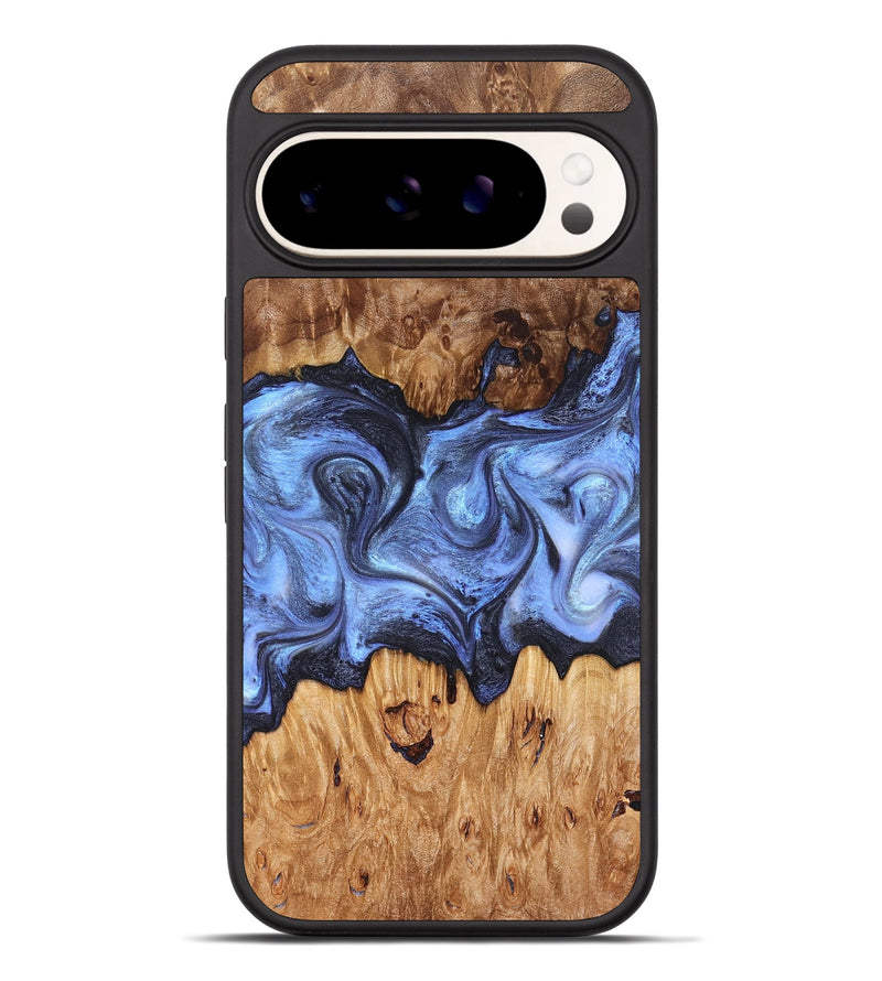 Pixel 9 Pro XL Wood Phone Case - Marco (Blue, 827362)