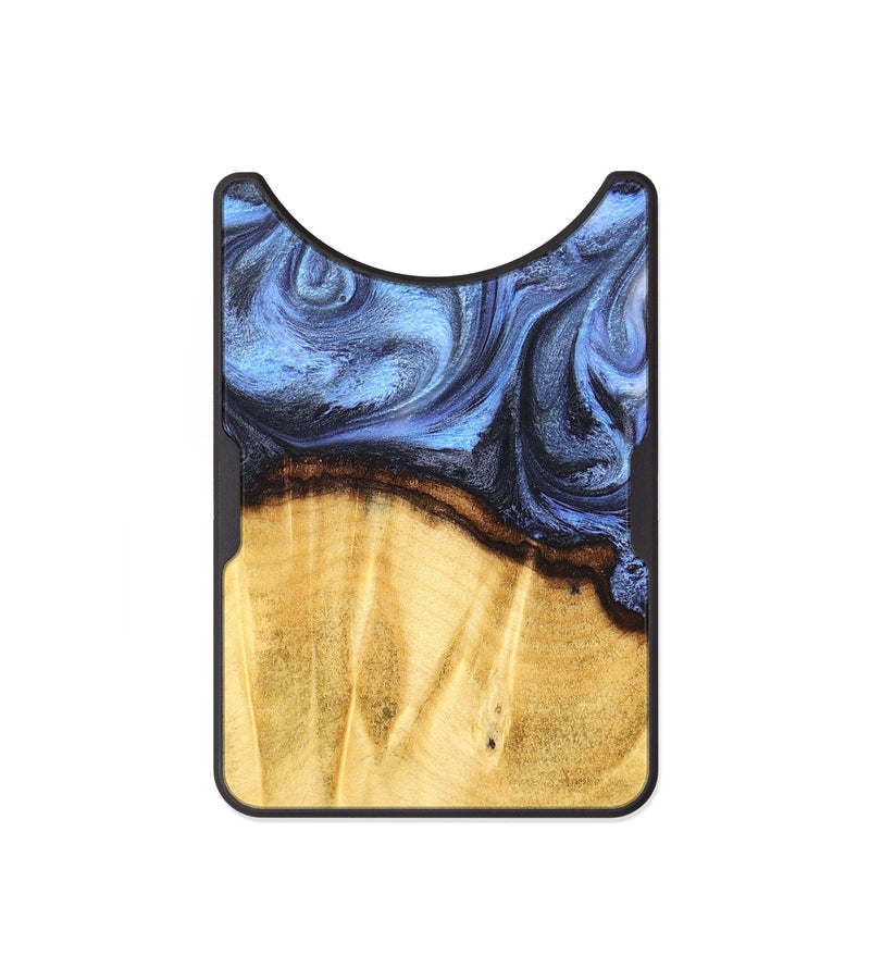 Alloy Wood Wallet - Brenden (Blue, 827364)