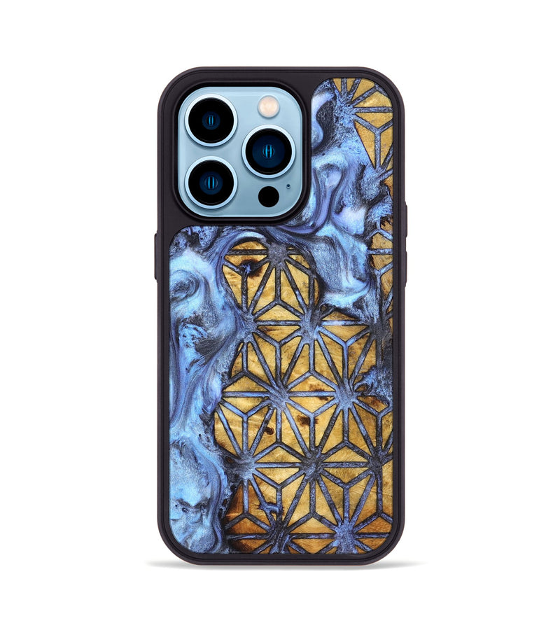 iPhone 14 Pro Wood Phone Case - Bertram (Pattern, 827366)