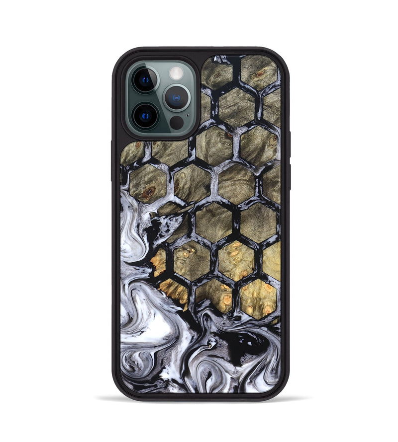 iPhone 12 Pro Wood Phone Case - Fabian (Pattern, 827367)