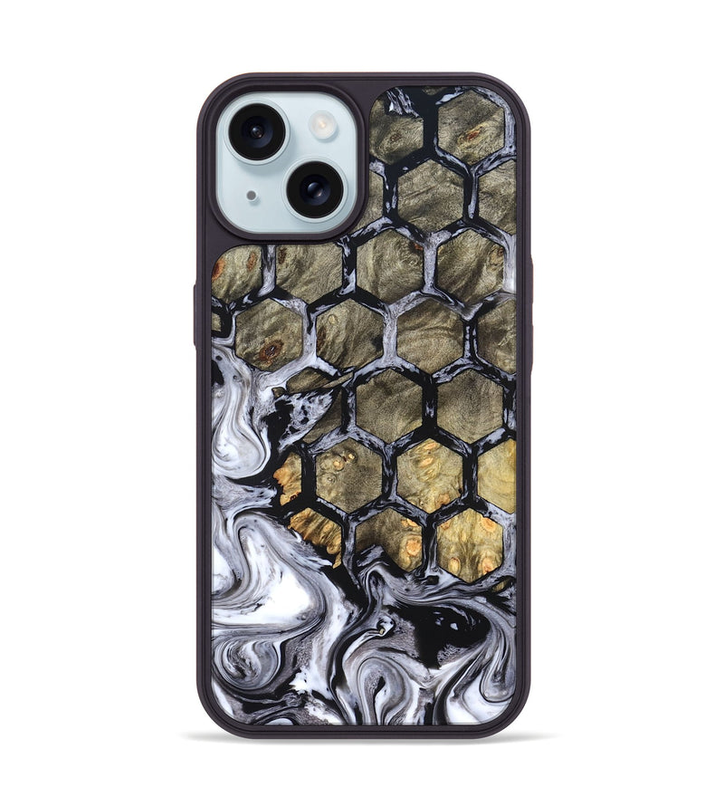 iPhone 15 Wood Phone Case - Fabian (Pattern, 827367)
