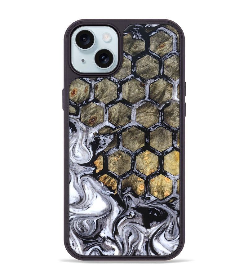 iPhone 15 Plus Wood Phone Case - Fabian (Pattern, 827367)