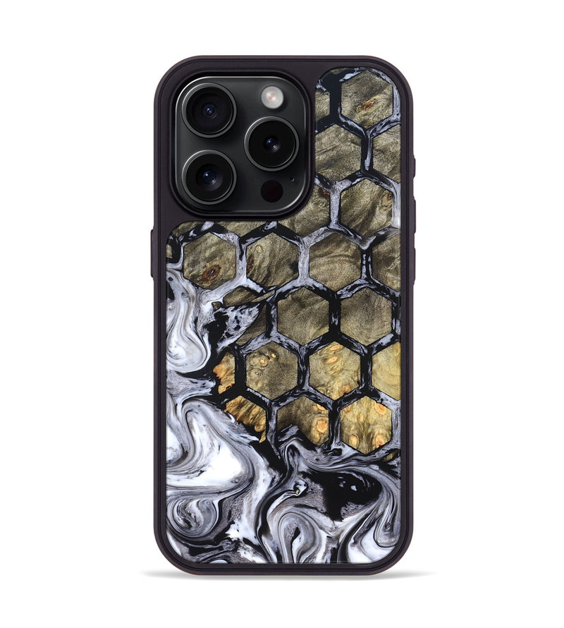 iPhone 15 Pro Wood Phone Case - Fabian (Pattern, 827367)