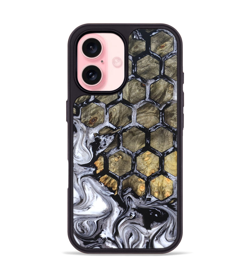 iPhone 16 Wood Phone Case - Fabian (Pattern, 827367)