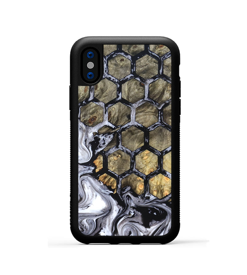 iPhone Xs Wood Phone Case - Fabian (Pattern, 827367)