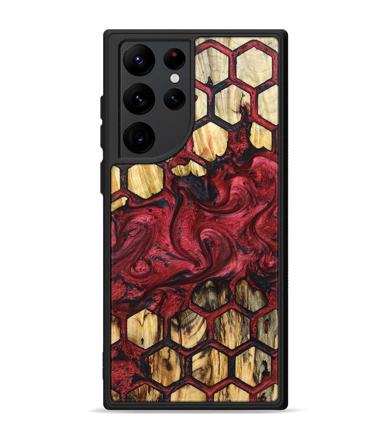 Galaxy S22 Ultra Wood Phone Case - Freida (Pattern, 827368)