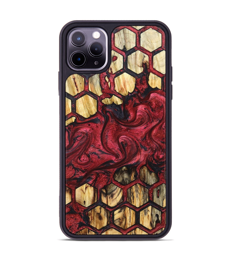 iPhone 11 Pro Max Wood Phone Case - Freida (Pattern, 827368)