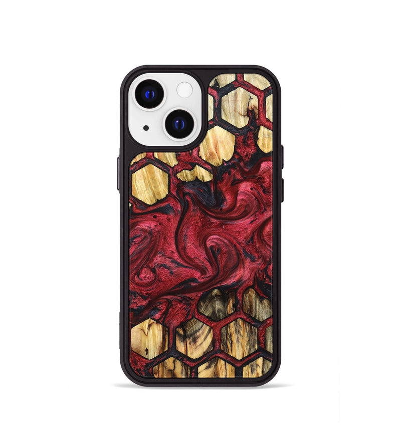 iPhone 13 mini Wood Phone Case - Freida (Pattern, 827368)