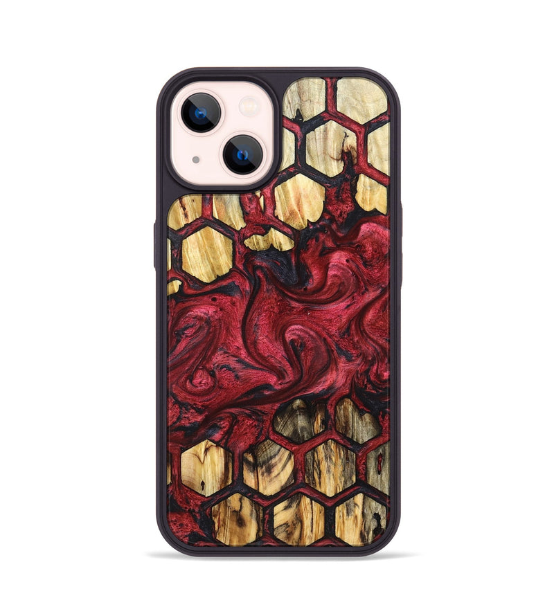 iPhone 14 Wood Phone Case - Freida (Pattern, 827368)