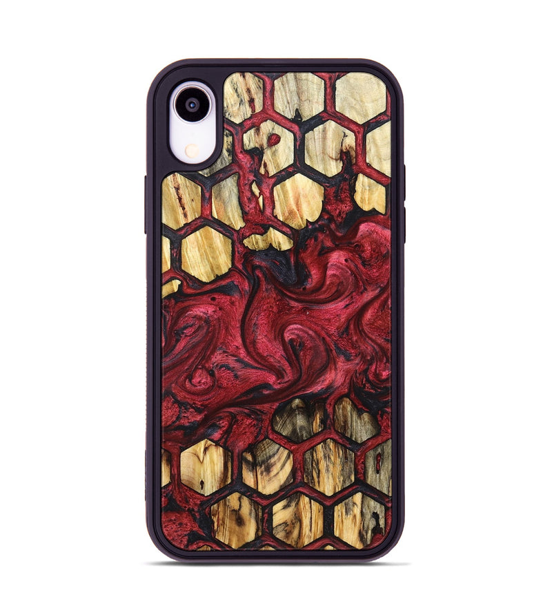 iPhone Xr Wood Phone Case - Freida (Pattern, 827368)