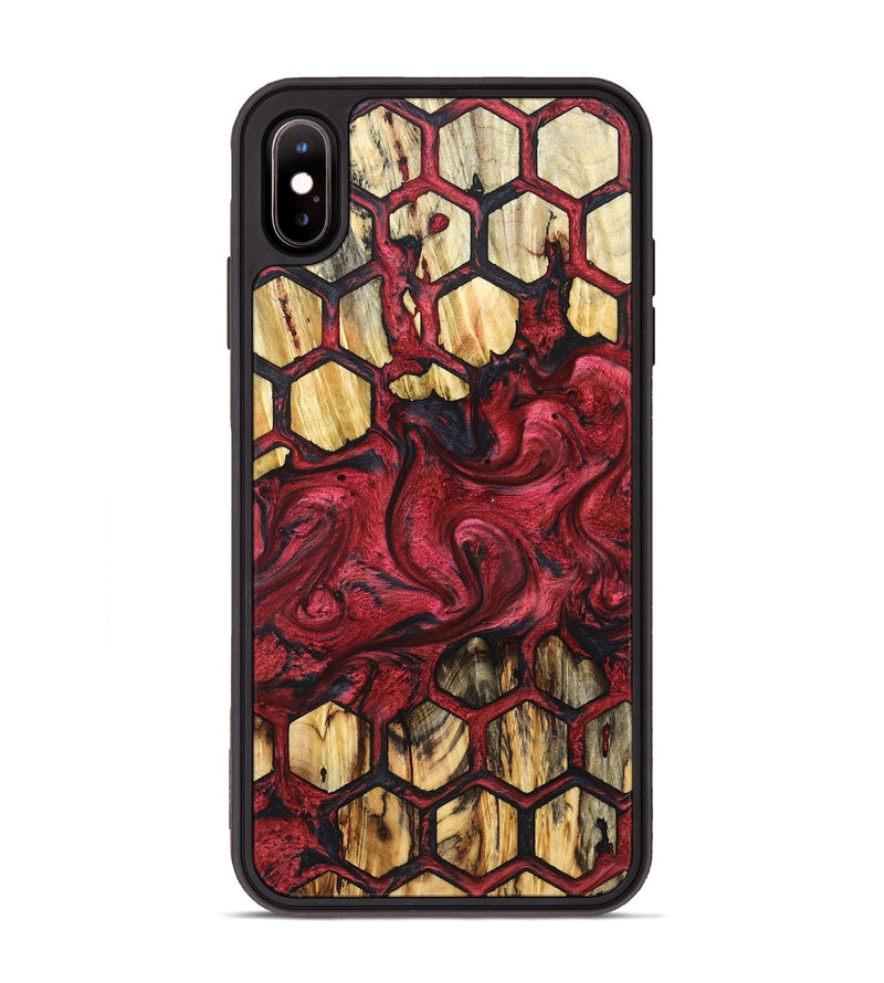 iPhone Xs Max Wood Phone Case - Freida (Pattern, 827368)
