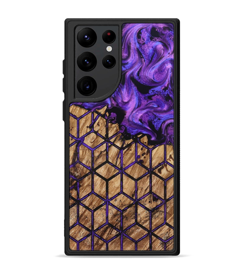 Galaxy S22 Ultra Wood Phone Case - Deonte (Pattern, 827369)