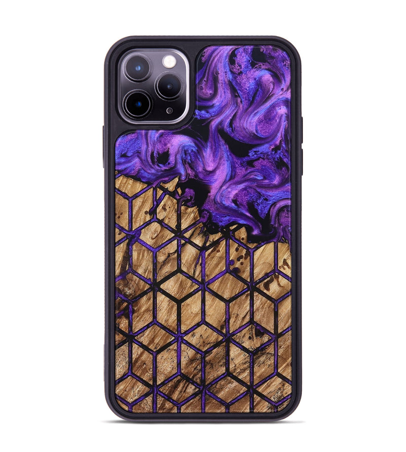 iPhone 11 Pro Max Wood Phone Case - Deonte (Pattern, 827369)