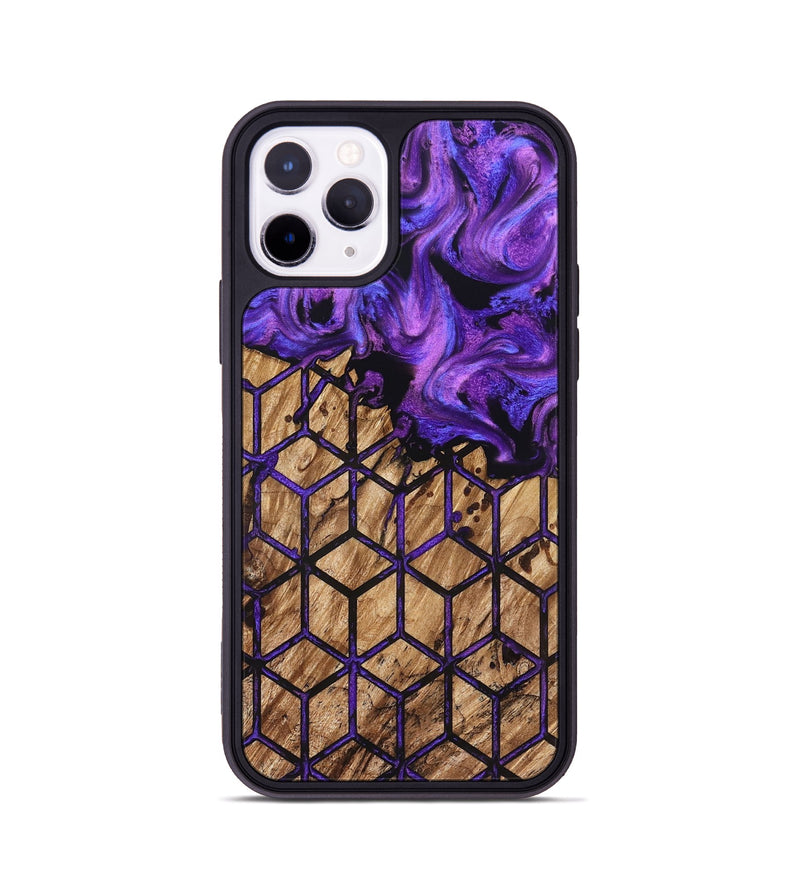 iPhone 11 Pro Wood Phone Case - Deonte (Pattern, 827369)
