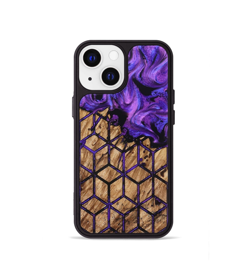 iPhone 13 mini Wood Phone Case - Deonte (Pattern, 827369)
