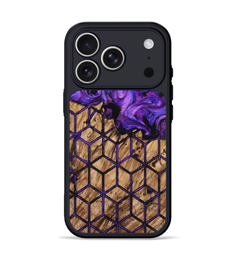 iPhone 17 Pro Wood Phone Case - Deonte (Pattern, 827369)