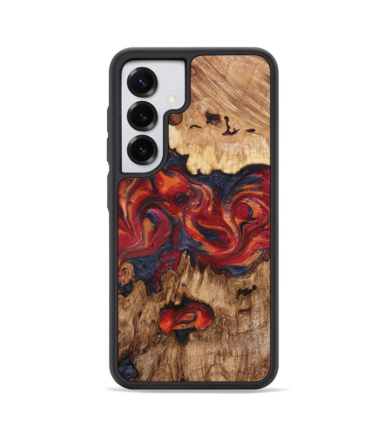 Galaxy S25 Wood Phone Case - Silas (Red, 827372)