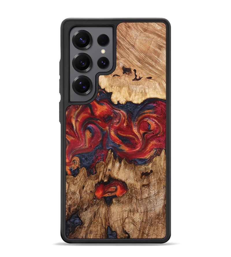 Galaxy S25 Ultra Wood Phone Case - Silas (Red, 827372)