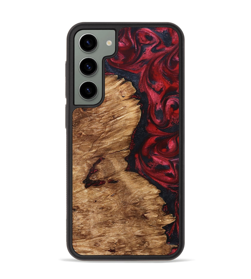 Galaxy S23 Plus Wood Phone Case - Nelle (Red, 827373)