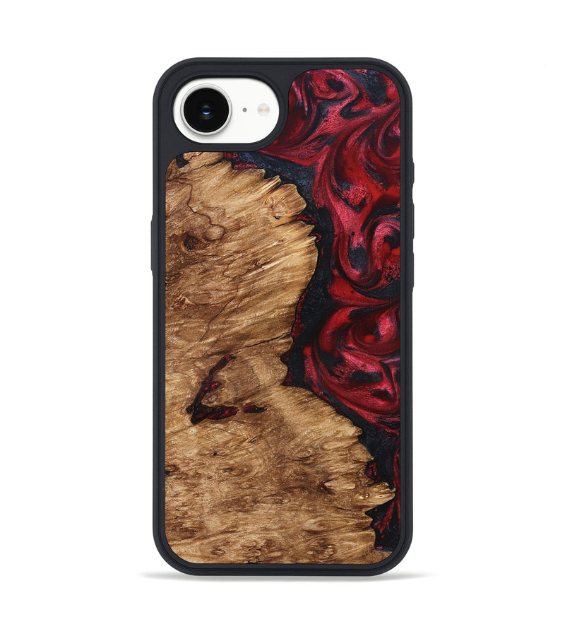 iPhone 16e Wood Phone Case - Nelle (Red, 827373)