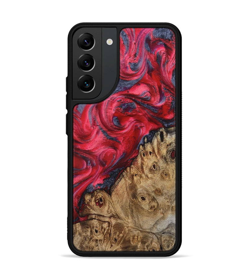 Galaxy S22 Plus Wood Phone Case - Regan (Red, 827374)