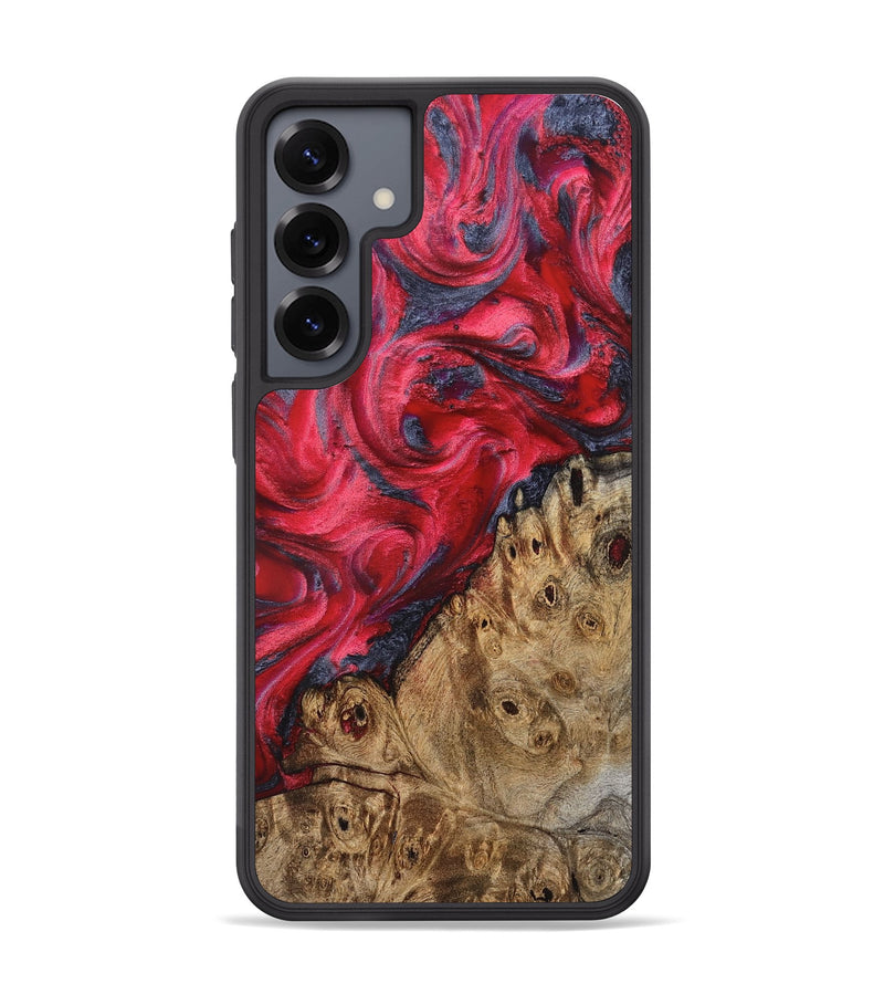 Galaxy S25 Plus Wood Phone Case - Regan (Red, 827374)
