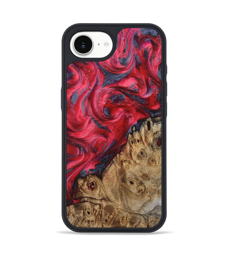 iPhone 17e Wood Phone Case - Regan (Red, 827374)
