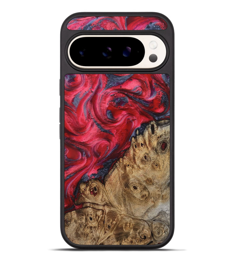 Pixel 9 Pro XL Wood Phone Case - Regan (Red, 827374)
