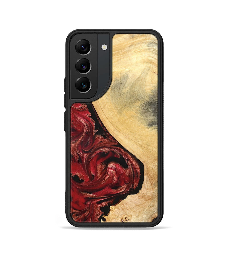 Galaxy S22 Wood Phone Case - Dirk (Red, 827376)
