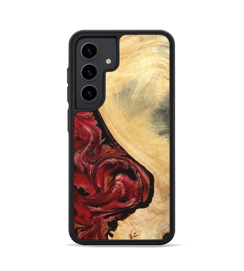 Galaxy S24 Wood Phone Case - Dirk (Red, 827376)