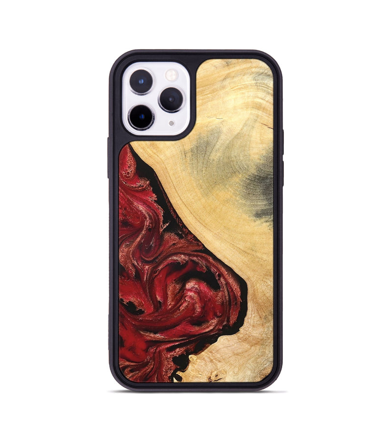 iPhone 11 Pro Wood Phone Case - Dirk (Red, 827376)