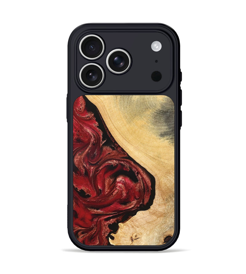 iPhone 17 Pro Wood Phone Case - Dirk (Red, 827376)