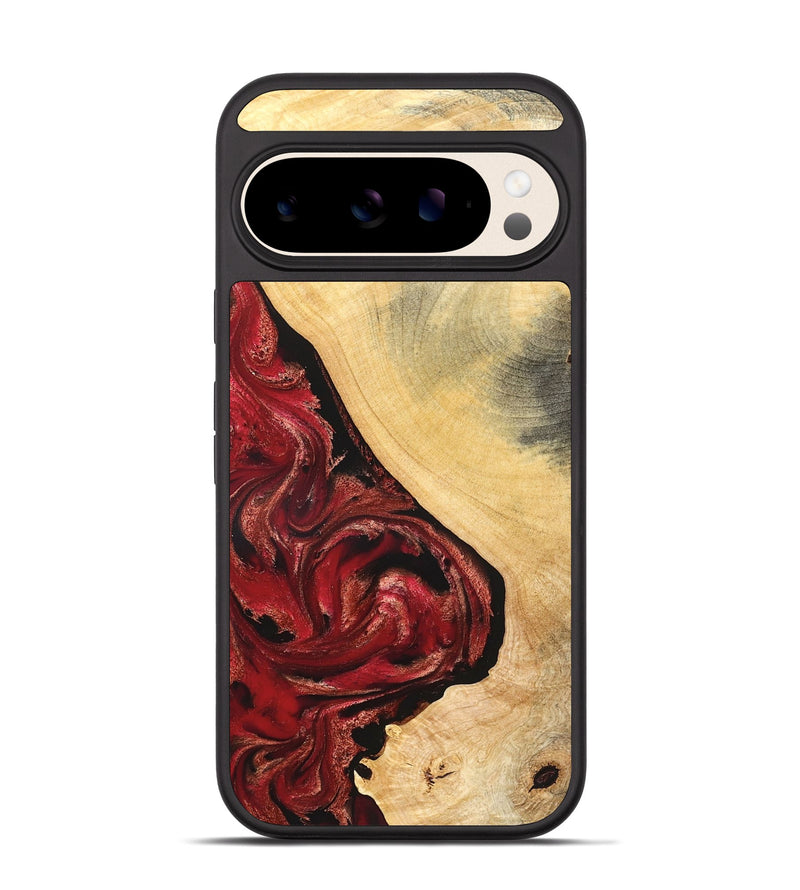 Pixel 10 Wood Phone Case - Dirk (Red, 827376)
